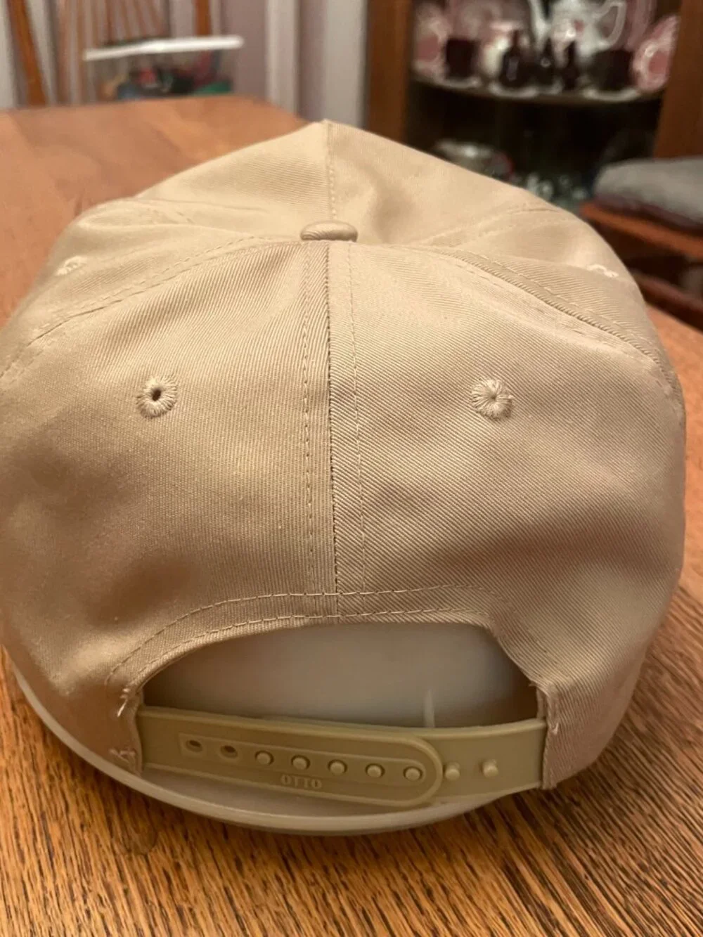 Cloverleaf Firearms Training Group (Idaho) Beige Snapback Baseball Hat Cap
